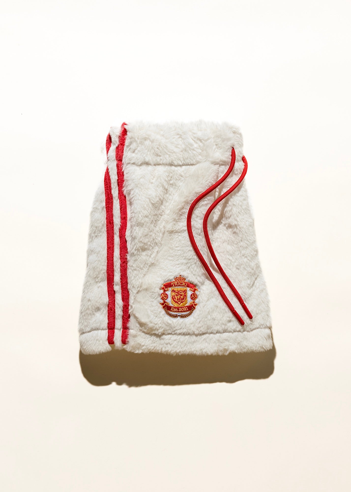 5" soccer shorts in minky fur