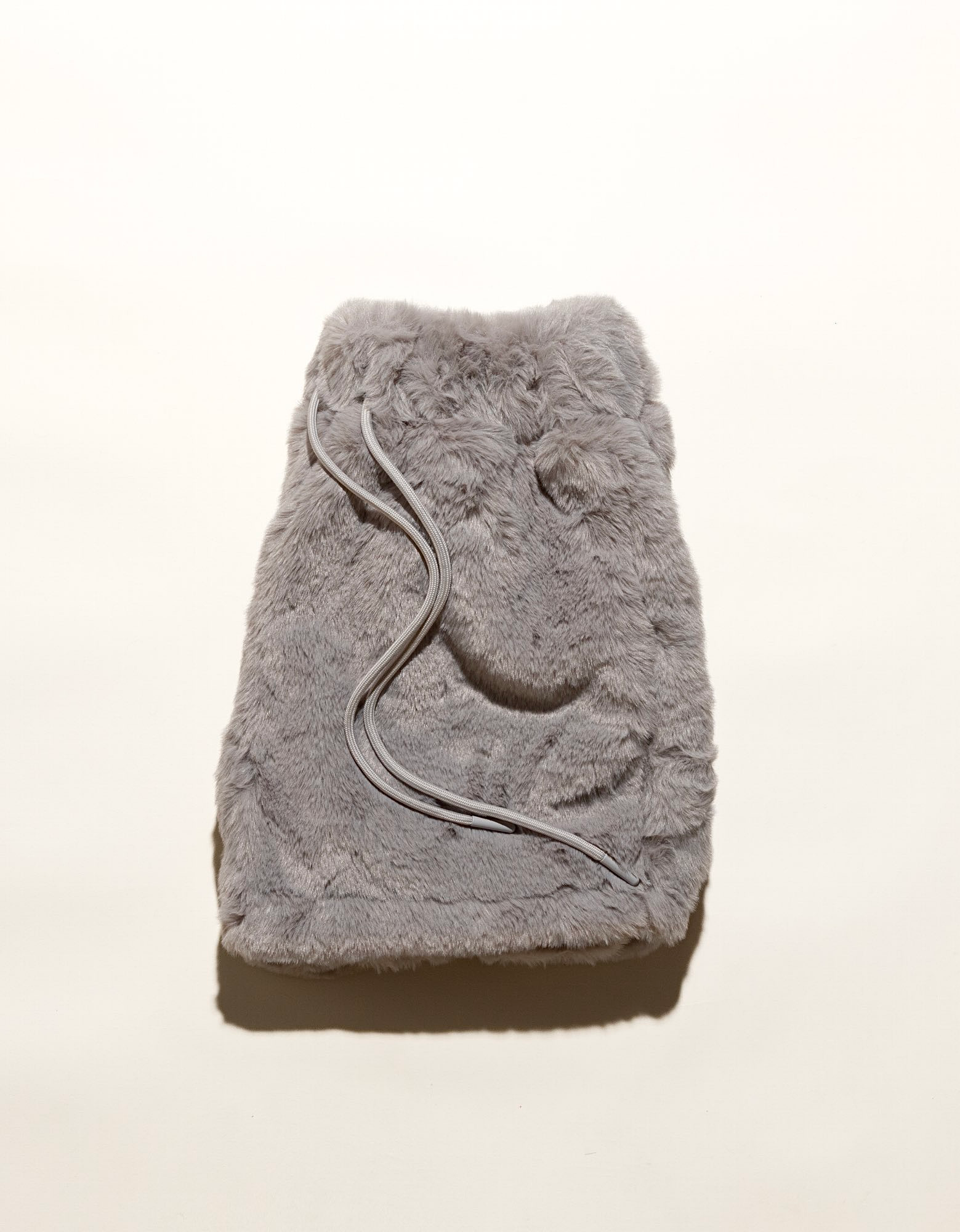 5" shorts in minky fur