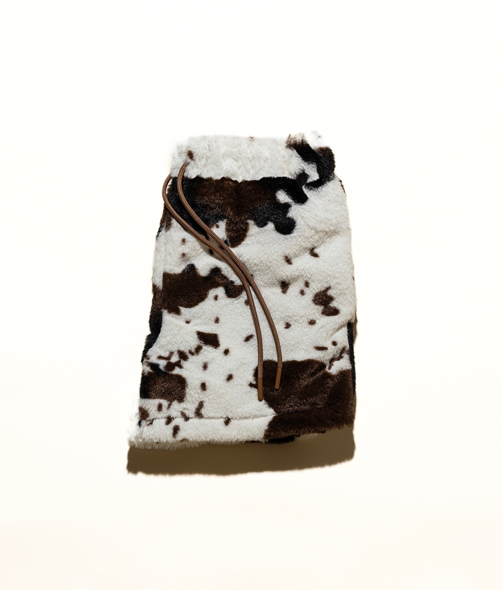 5" shorts in mustang print fur