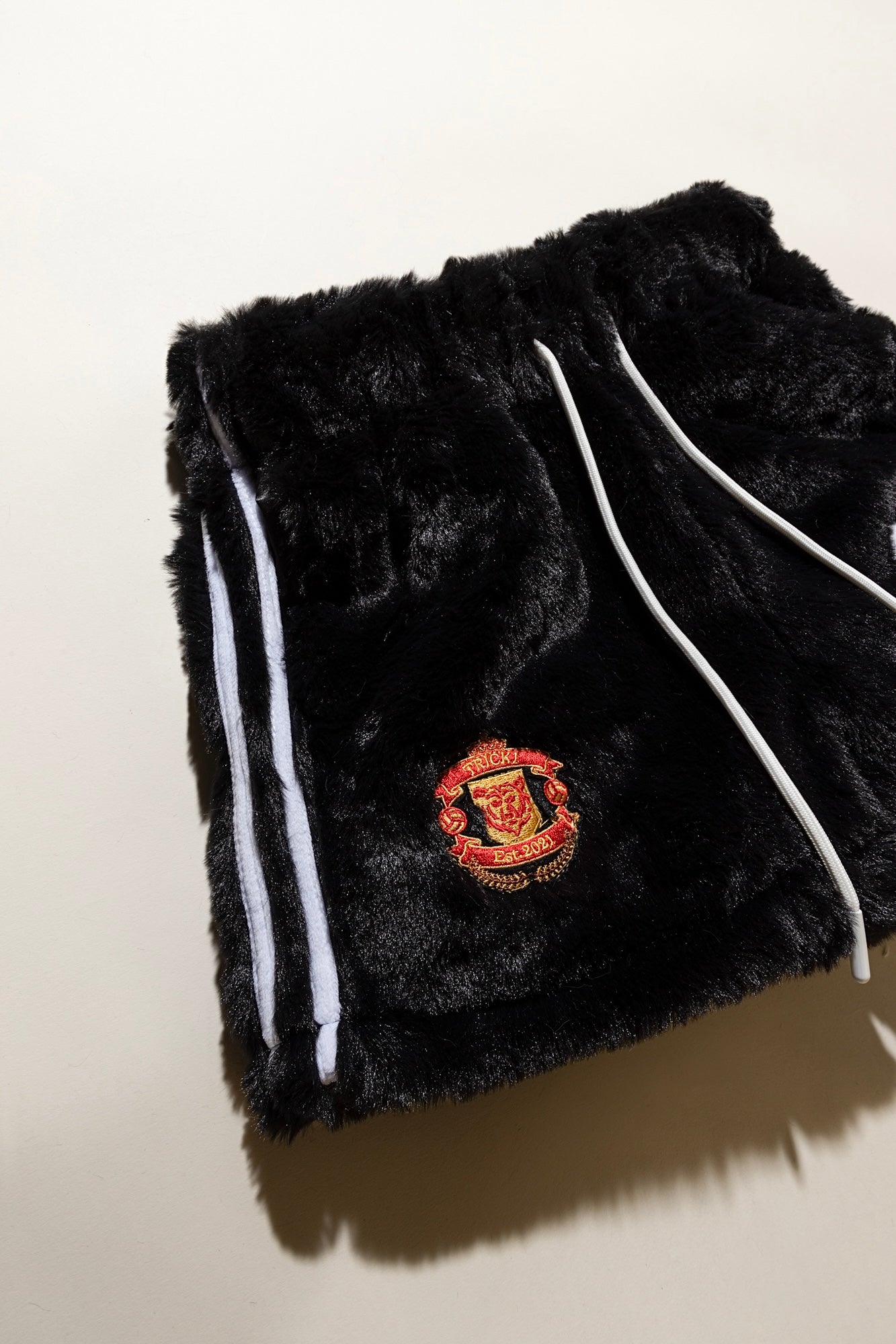fur soccer shorts - midnight