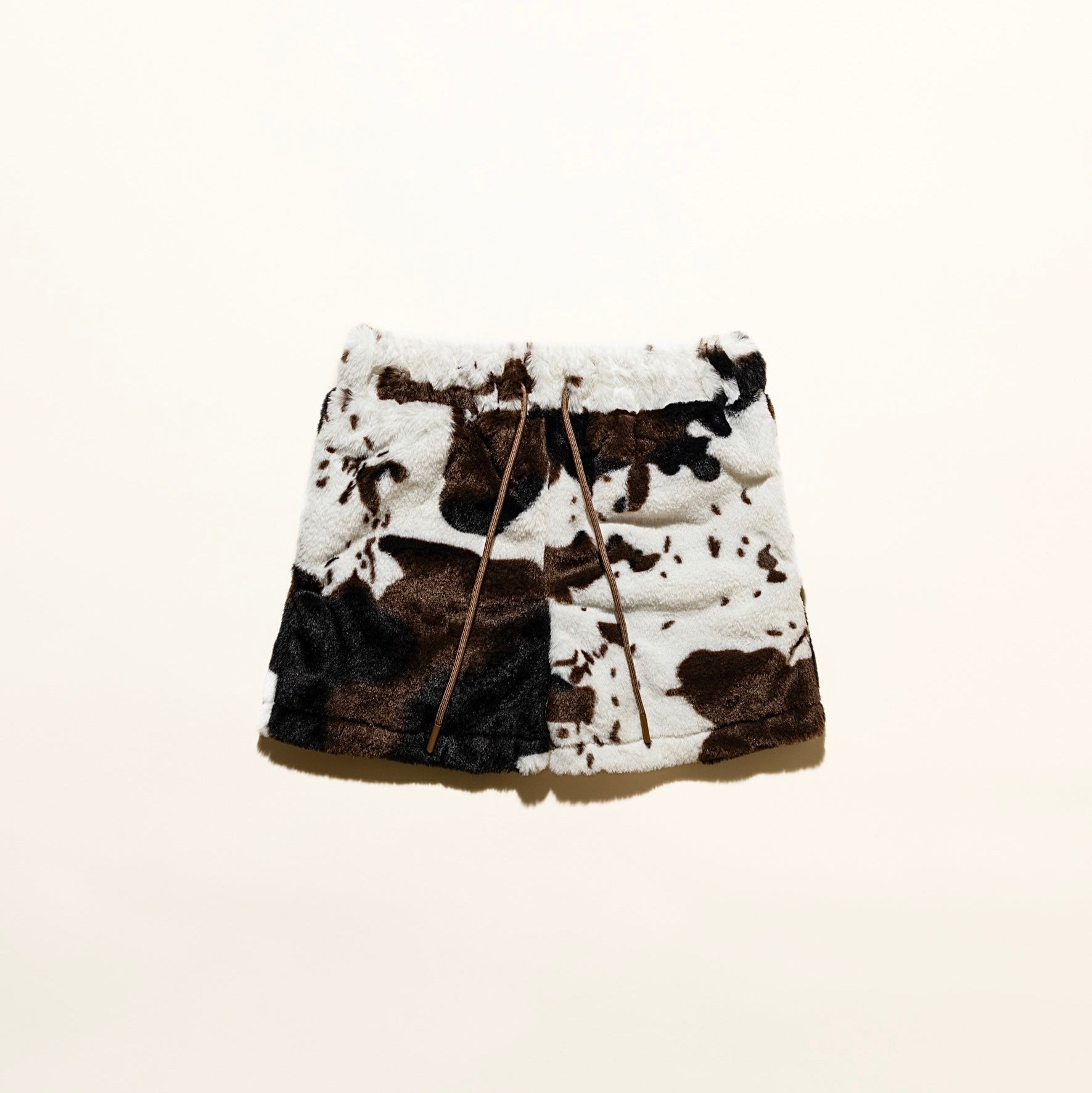 5" shorts in mustang print fur