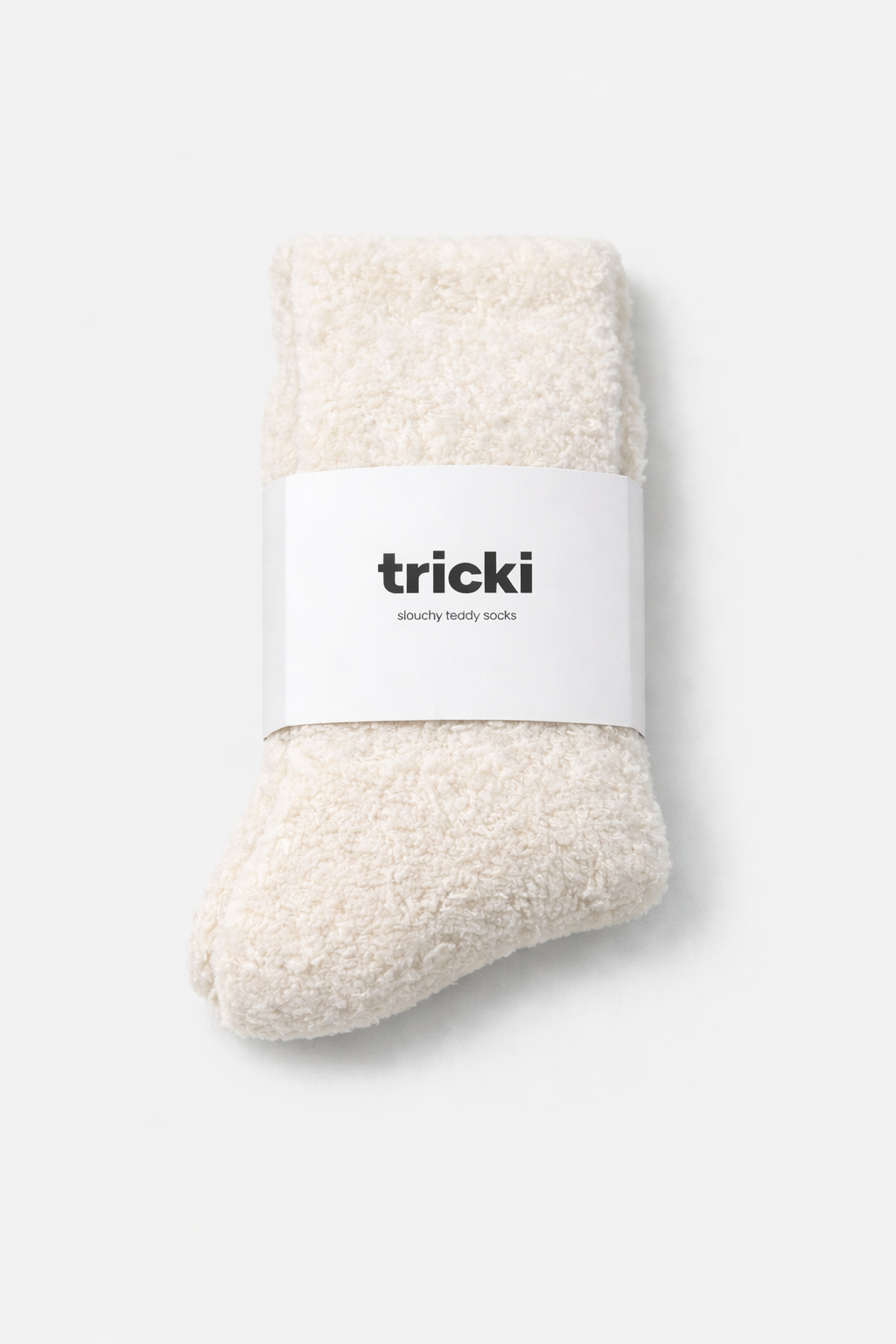 slouchy sherpa socks - 3 pack