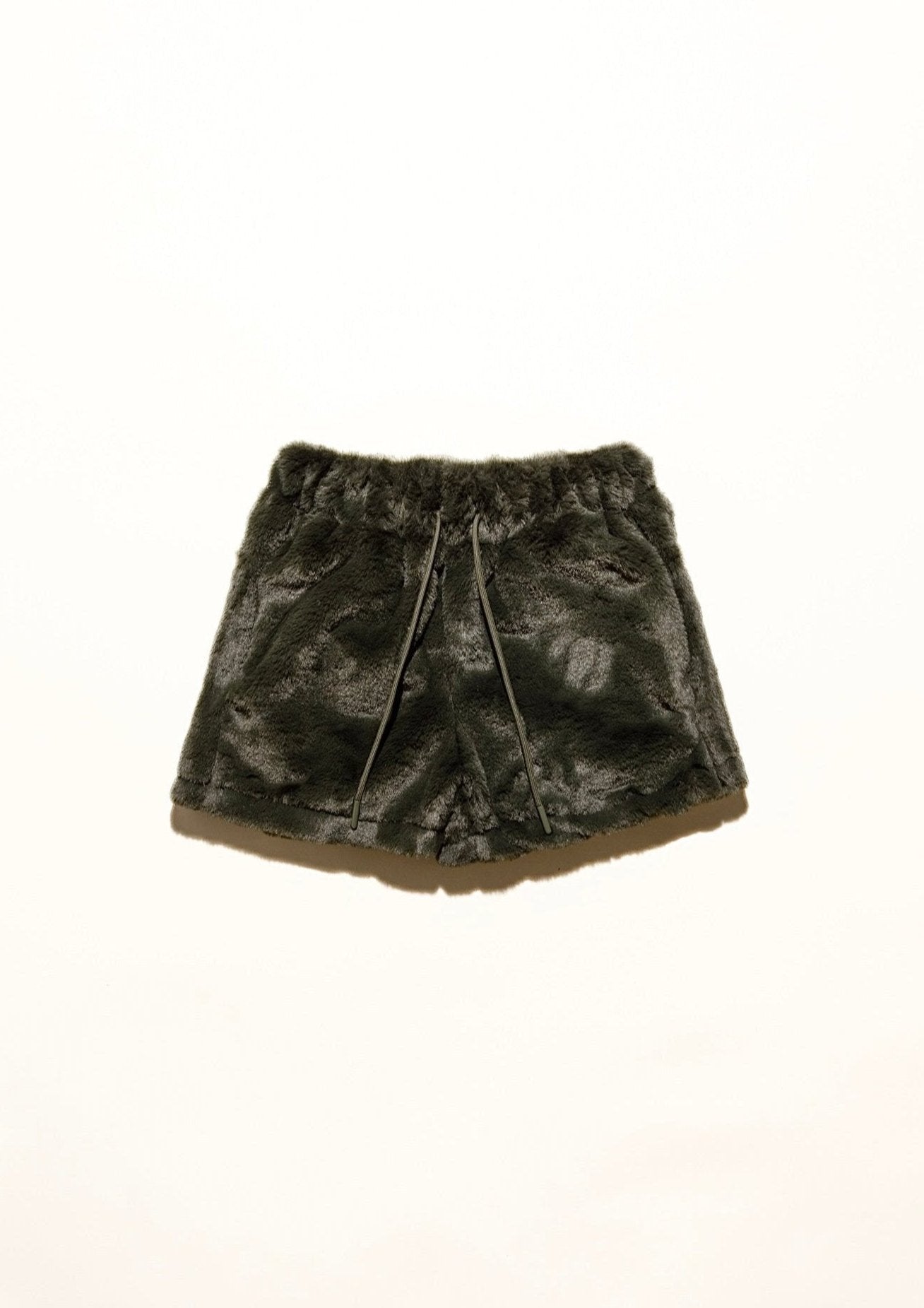 Fluffy Faux Fur Shorts