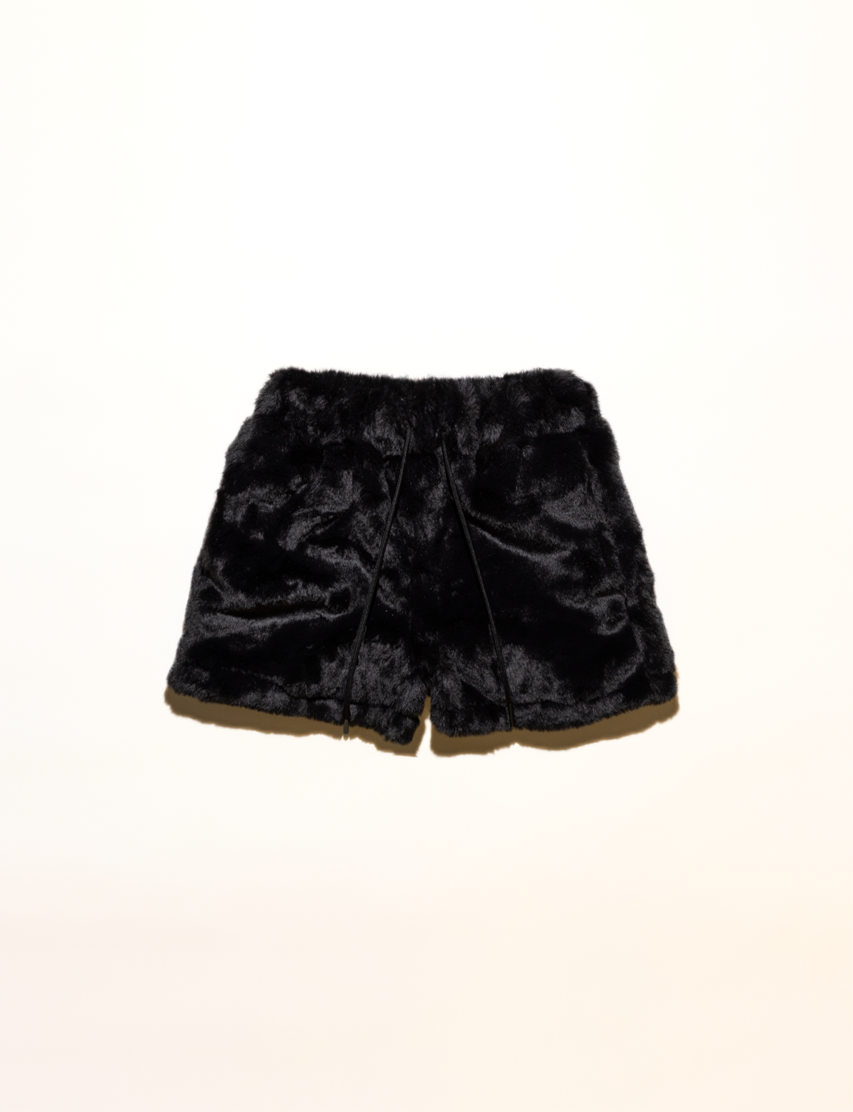 Fluffy Faux Fur Shorts